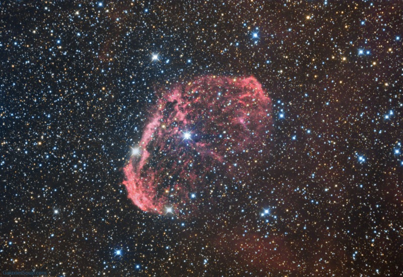 Crescent Remnant Nebula