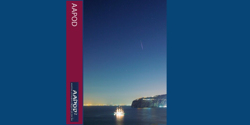 Perseid over the Galleon