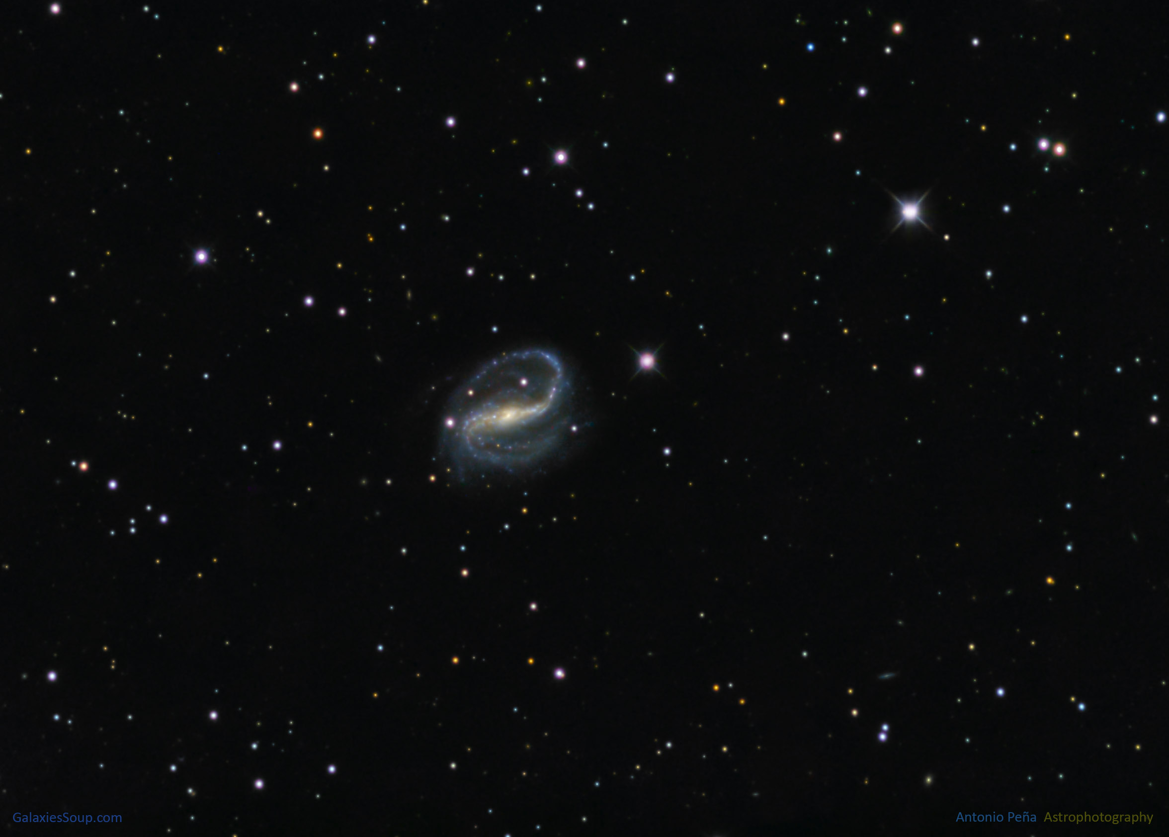 NGC7479. A propeller in the sky